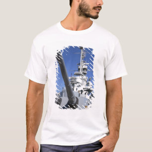 T-shirts Nau de guerra USS Alabama no Memorial da Nau de Gu