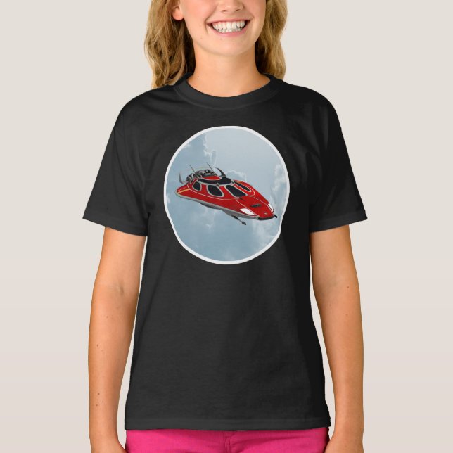 T-shirts Nave espacial (Frente)