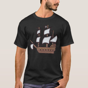 T-shirts Navio de pirata