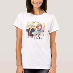 T-shirts NC: Mulheres 2014 da T-Camisa pequenas