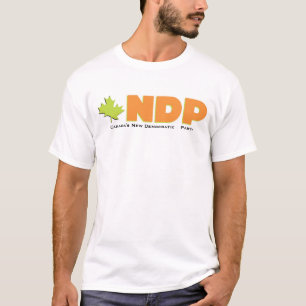 T-shirts NDP canadense