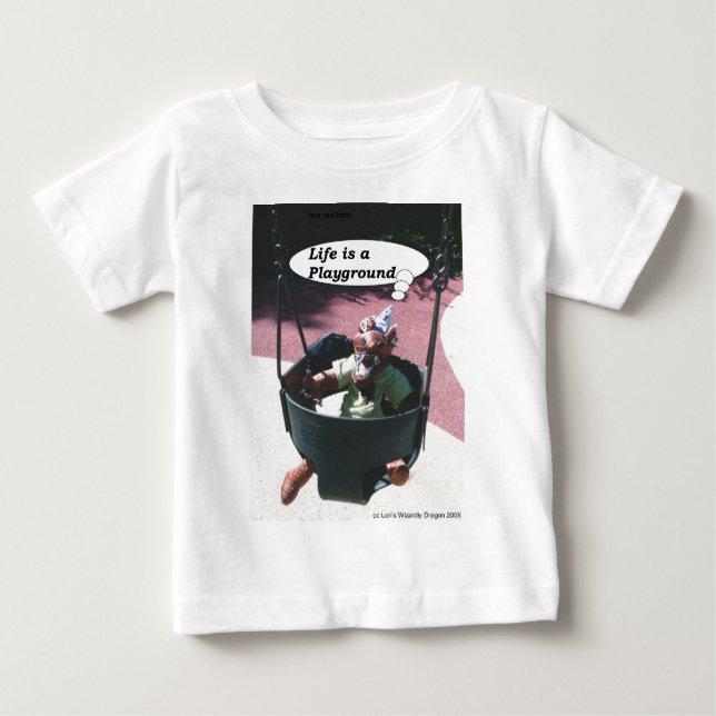 T-shirts Nebby III no balanço (Frente)