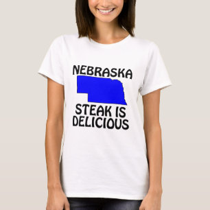 T-shirts Nebraska - Bife é Delicioso