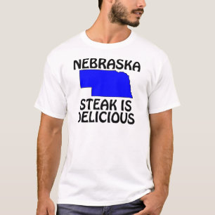 T-shirts Nebraska - O Steak É Delicioso