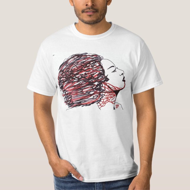 T-shirts neckkut (Frente)