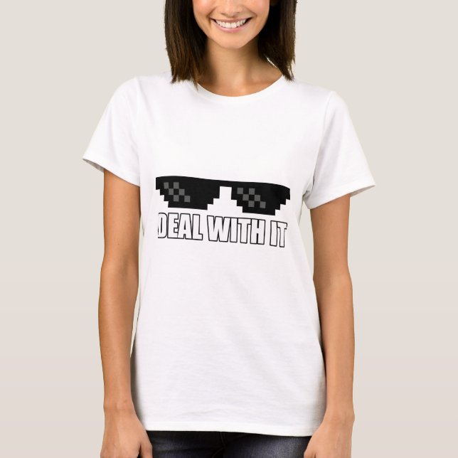 T-shirts Negócio com ele (Frente)