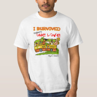 T-shirts Negril um T do rastejamento do bar do amor