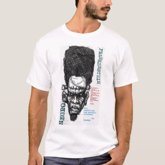 T-shirts Negro Frankenstein T