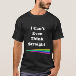 T-shirts Nem consigo pensar Hetero