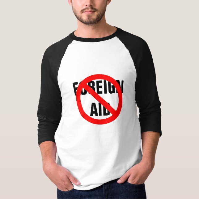 T-shirts Nenhum auxílio (Frente)