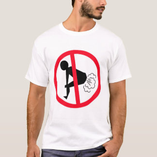 T-shirts Nenhum Farting