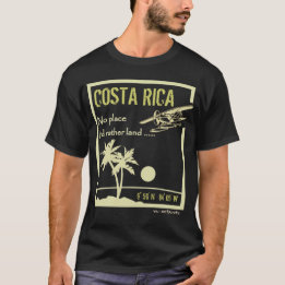 T-shirts Nenhum lugar… Costa Rica