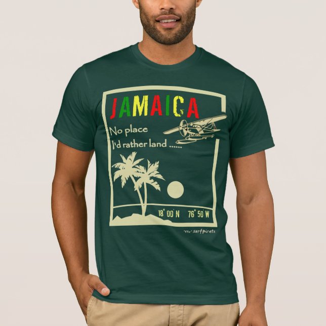T-shirts Nenhum lugar… JAMAICA (Frente)