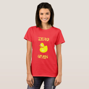 T-shirts Nenhum Pato Engraçado Dado