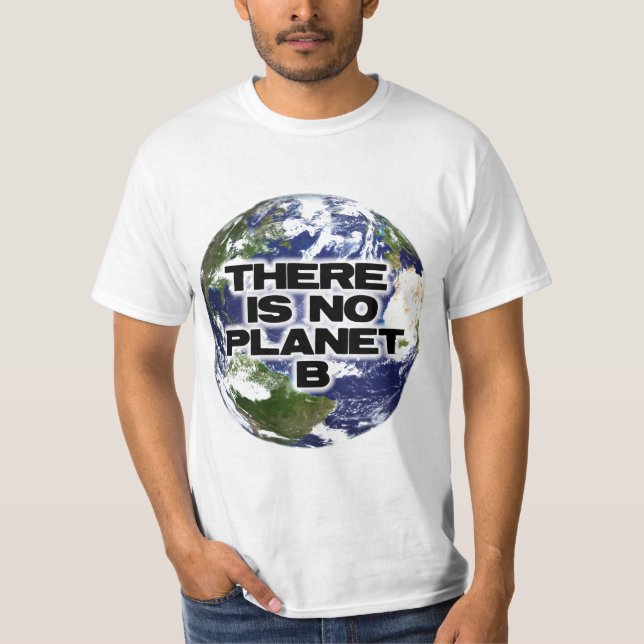 T-shirts Nenhum planeta B (Frente)