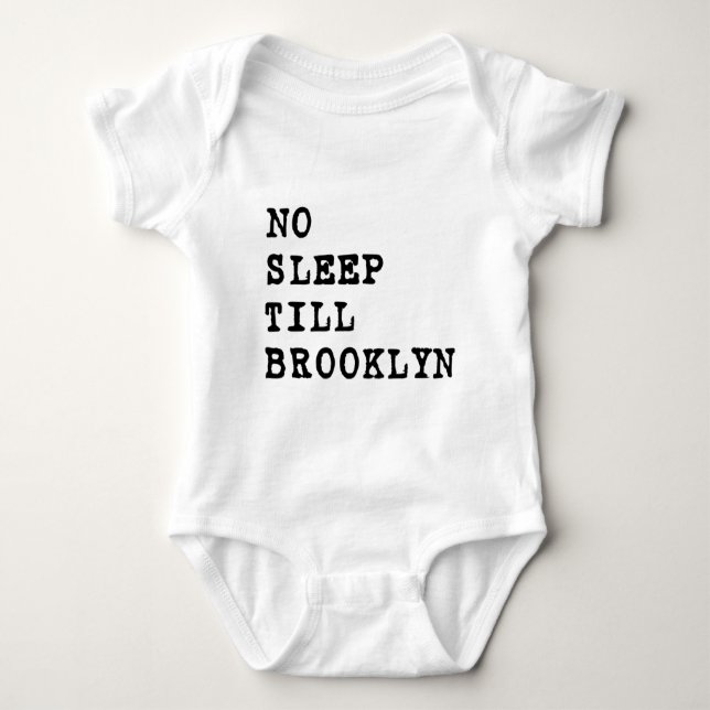 T-shirts Nenhum sono lavra Brooklyn! (Frente)