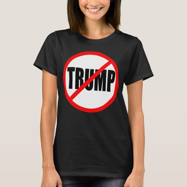 T-SHIRTS "NENHUM TRUMP (Frente)