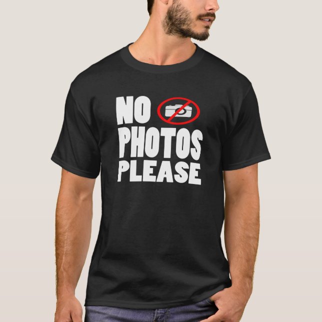 T-shirts nenhuma foto satisfaz (Frente)