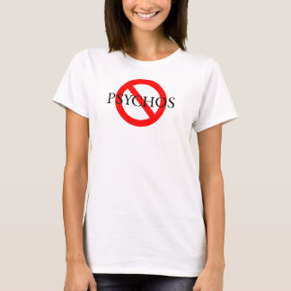 T-shirts Nenhuma pia batismal preta de Psychos