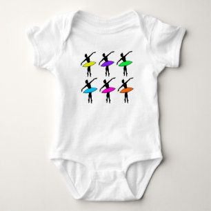 T-shirts Neon Ballerina Dancer Balé do professor de dança