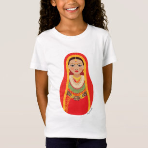 T-shirts Nepali Bride Matryoshka Girls'