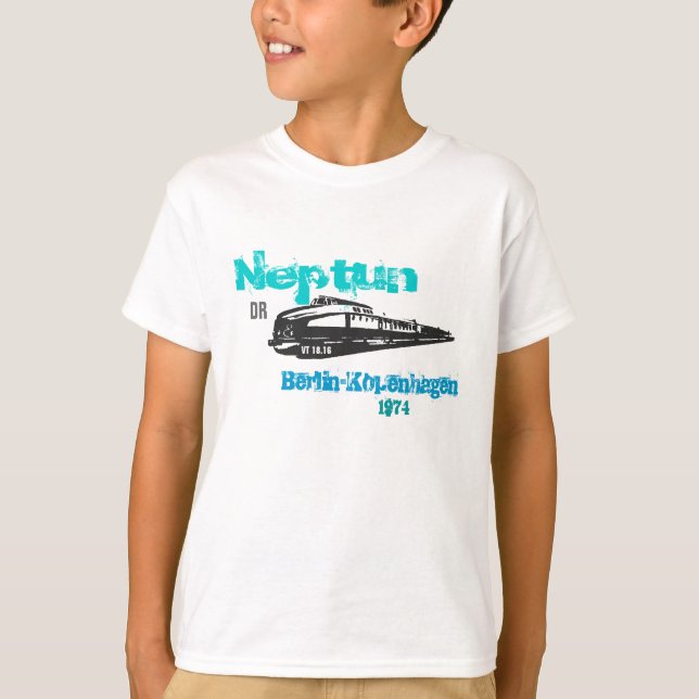 T-shirts Neptuno Reichsbahn Alemão (Frente)
