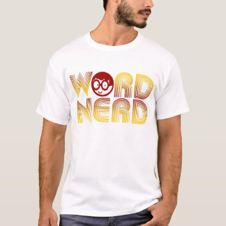 T-shirts Nerd da palavra