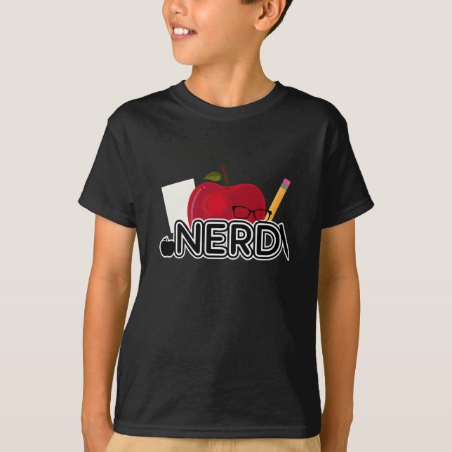 T-shirts Nerd - Logotipo (Frente)