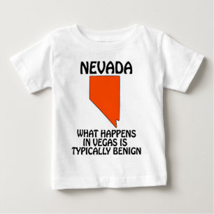 T-shirts Nevada - O que acontece em Vegas é tipicamente ben