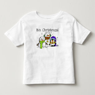 T-shirts Neves e Pinguins É Natal