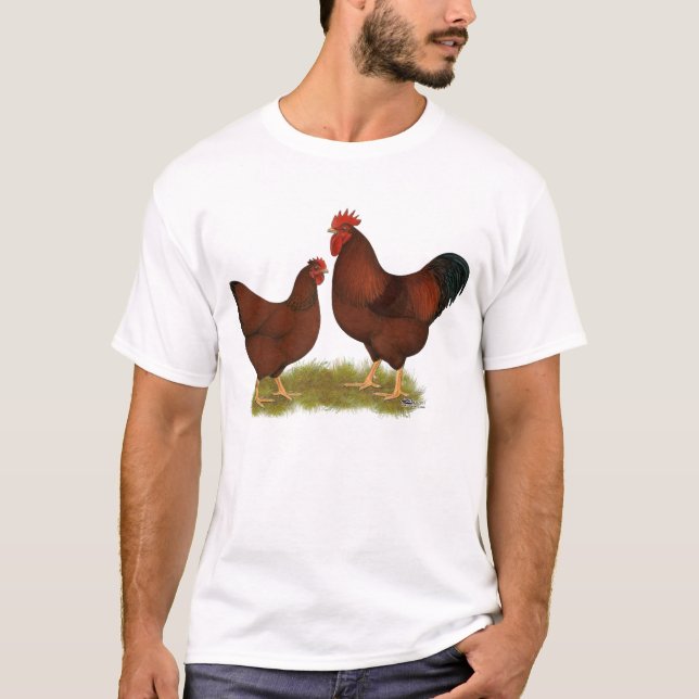 T-shirts New Hampshire Reds (Frente)