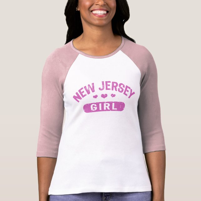 T-shirts New Jersey Girl (Frente)