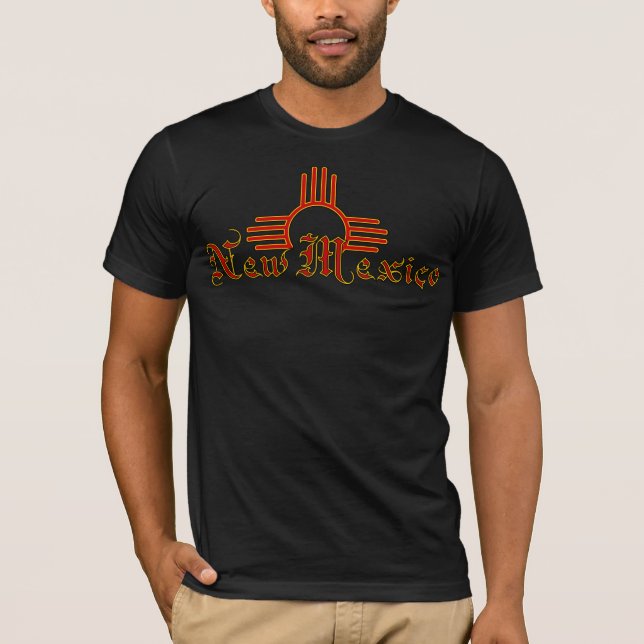 T-shirts New mexico (Frente)