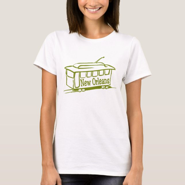 T-shirts New Orleans Streetcar (Frente)