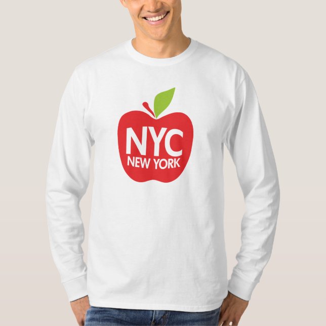 T-shirts New York Apple grande (Frente)