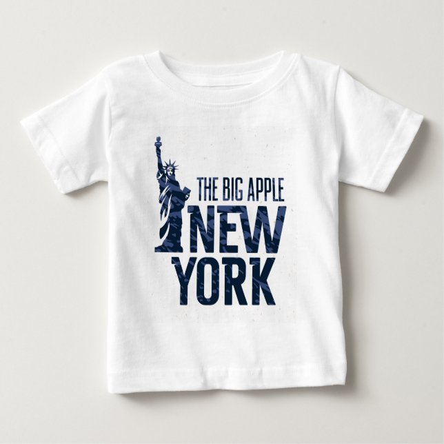 T-shirts New York | Apple grande (Frente)