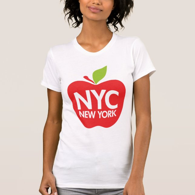 T-shirts New York Apple grande (Frente)