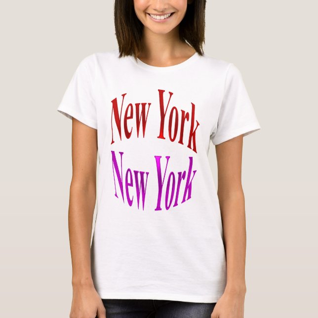 T-shirts New York New York (Frente)