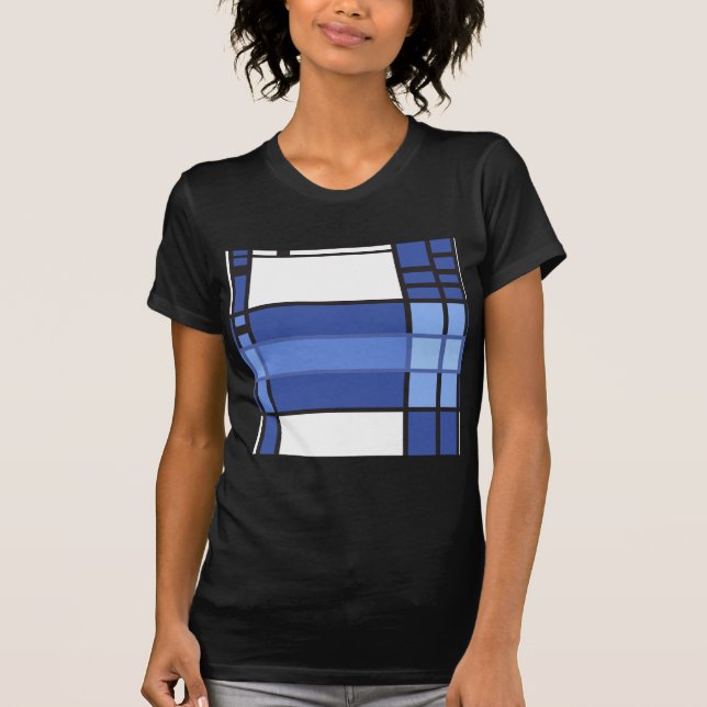 T-shirts Newman & Mondrian (Frente)