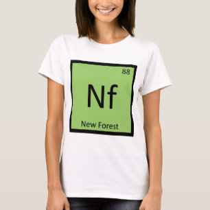 T-shirts Nf - Pônei da Nova Floresta Elemento Químico Caval