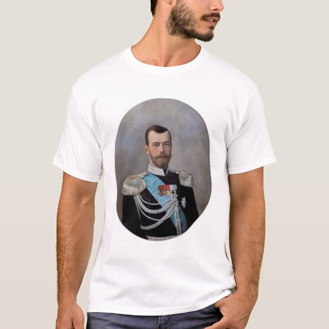 T-shirts Nicholas_II_Alexandrovich_by_N.Shilder (Frente)