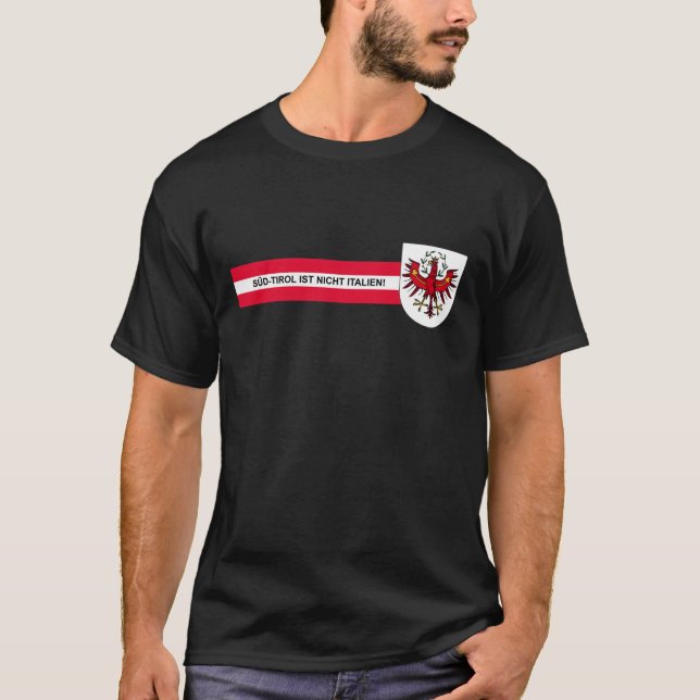 T-shirts Nicht Italien das ISTs de Südtirol! (Frente)