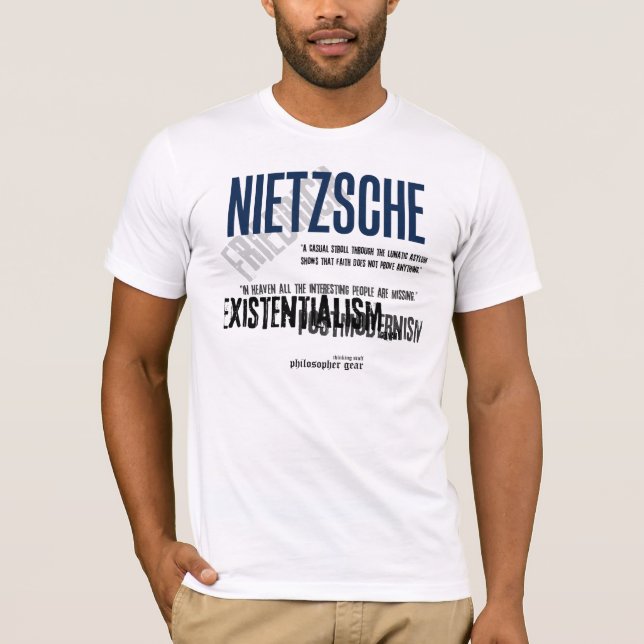 T-SHIRTS NIETZSCHE (Frente)