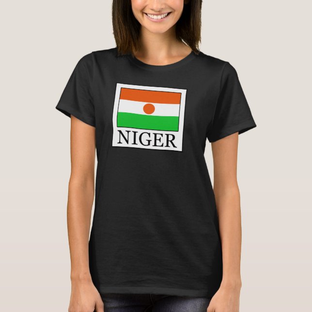T-shirts Níger (Frente)