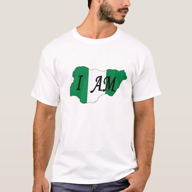 T-shirts Nigéria (Frente)