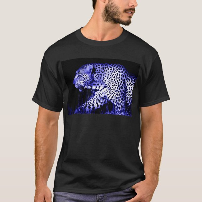 T-shirts Night Lepard (Frente)