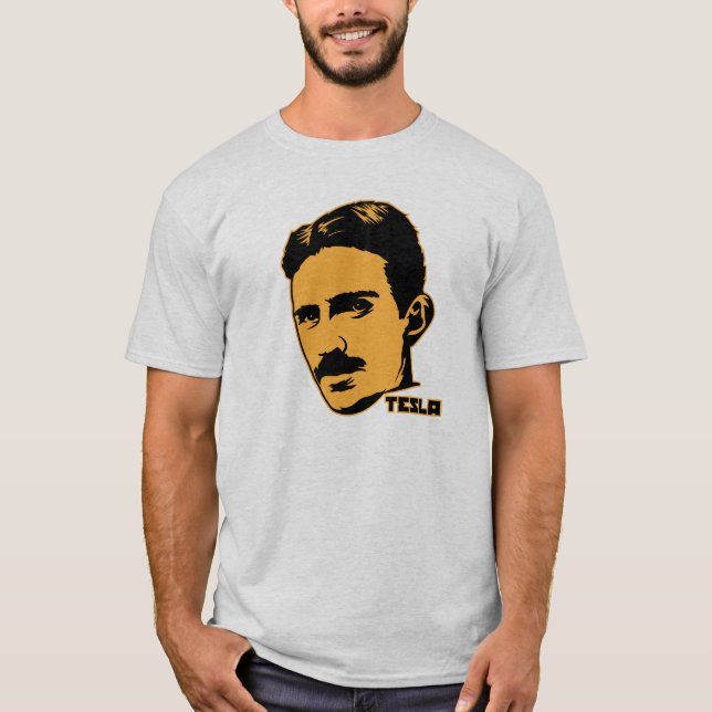 T-shirts Nikola Tesla (Frente)