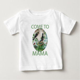 T-shirts Ninho da Alegria: Amor Jovem Espirituoso da Famíli