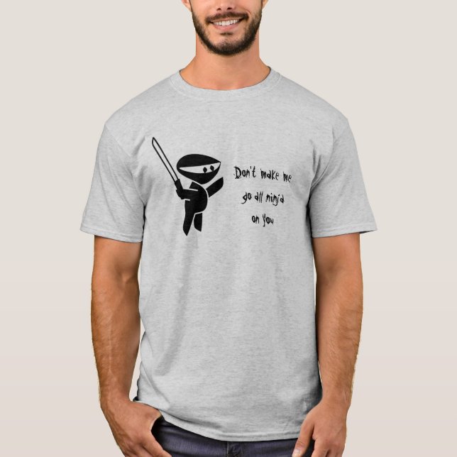 T-shirts Ninja (Frente)