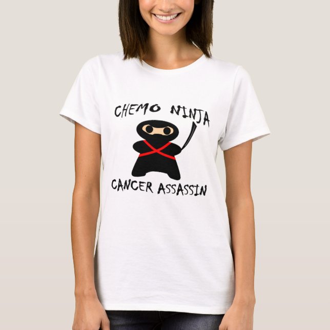 T-SHIRTS NINJA DE CHEMO (Frente)